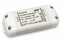 SELF SLT15-12V LED Trafo 15W 12V DC 1,25A elektronischer...