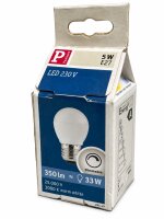 Paulmann 281.49 LED E27 5W 350lm 3000K Warmweiß...