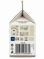 Paulmann 282.83 LED Kopfspiegellampe E27 2W 120lm 2700K Silber 55mm