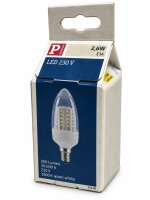 Paulmann 281.09 LED Kerze 2,6W E14 200lm 3000K...