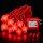 Hartig + Helling 98077 LED Lichterkette Herzen Rot 20 Herzen 10m 24V