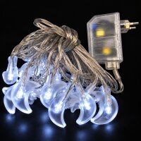 Deko LED Lichterkette Monde 5m 20 LEDs Weiß inkl....