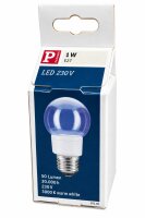 Paulmann 281.06 LED Kugellampe E27 1W 50lm 3000K...