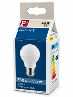 Paulmann 282.30 LED Kugellampe E27 3,6W 250lm 2700K Warmweiß 230V