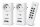 2x Home Easy HE877 Funksteckdose 3600W Weiß + HE844A Fernbedienung