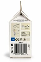 Paulmann 283.10 LED Kerze Krokoeis Gold 4W E14 360lm 2700K warmweiß