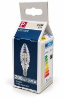Paulmann 281.72 LED Kerze gedreht E14 2,5W 200lm 2700K klar