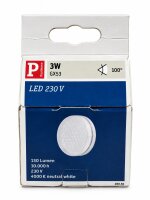 Paulmann 280.50 LED Lampe GX53 3W 150lm 4000K...