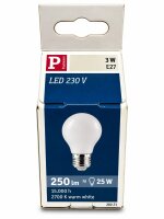Paulmann 282.71 LED Lampe E27 3W 250lm 2700K...