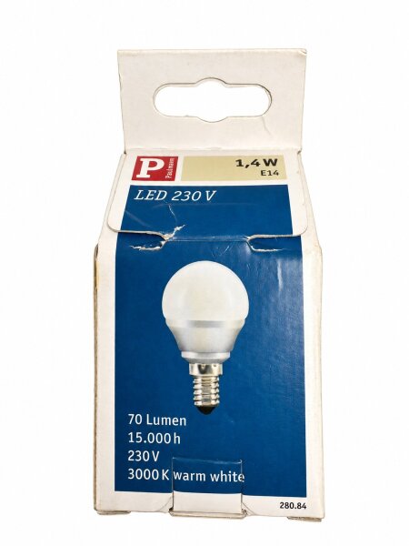 Paulmann 280.84 LED E14 1,4W 70lm 3000K 230V