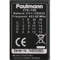 Paulmann Intertechno Funk Fernbedienung ITS-150 silber 433,92 MHz